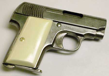 Ivory grips on 1908 7.65mm