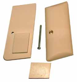 Browning panels with spacers