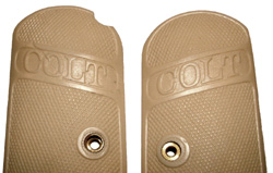 Top of grips showing border details