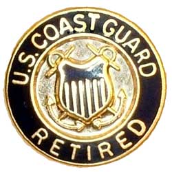 US Coast Guard, Retired 5/8-in