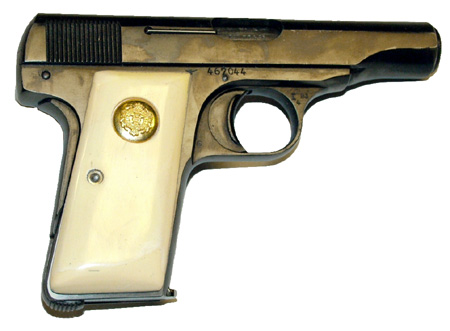 1910 Browning .32 with ivory grips