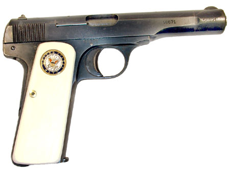 1922 Browning 7.65mm ivory color grips