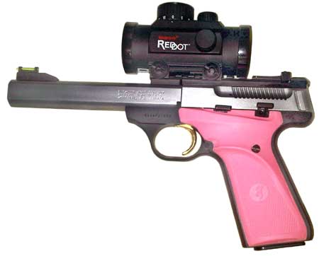 Browning Buckmark with Pink Grips