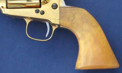 Colt SAA amber grips