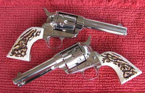 Staghorn grips mounted by Tom Gardner
