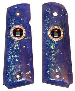 Blue Opal with USAF logo