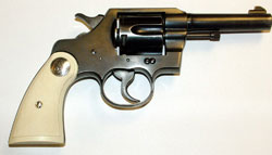 Colt Official Police 38 Special with 1944 Dime grips
