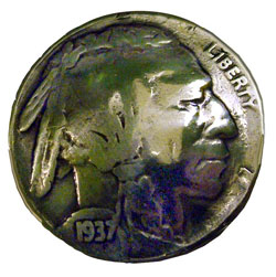 Indian Head Nickel  .83-in