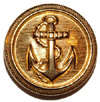 Brass Anchor Medallion 5/8-in