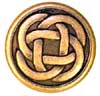 Copper Celtic Knot Medallion 5/8-in