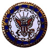 USN Service Logo, 3/4-inch