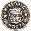 Historic Route 66 Medallions 1/2-in