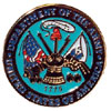 US Department of the Army Service Logo, 3/4-inch