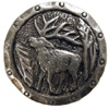Elk Medallion, 3/4-in